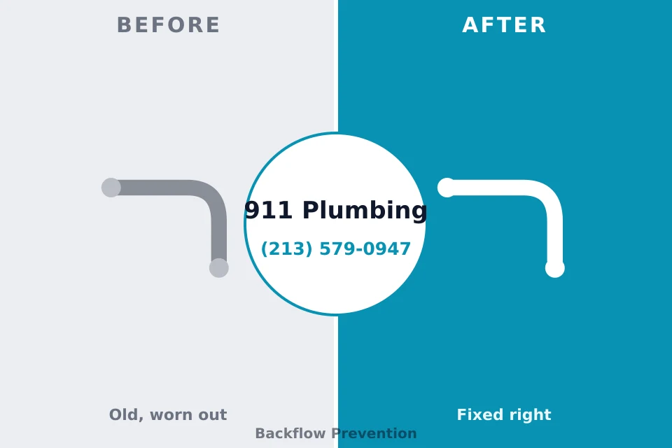 Before and after: plumbing company South Rockwood, MI